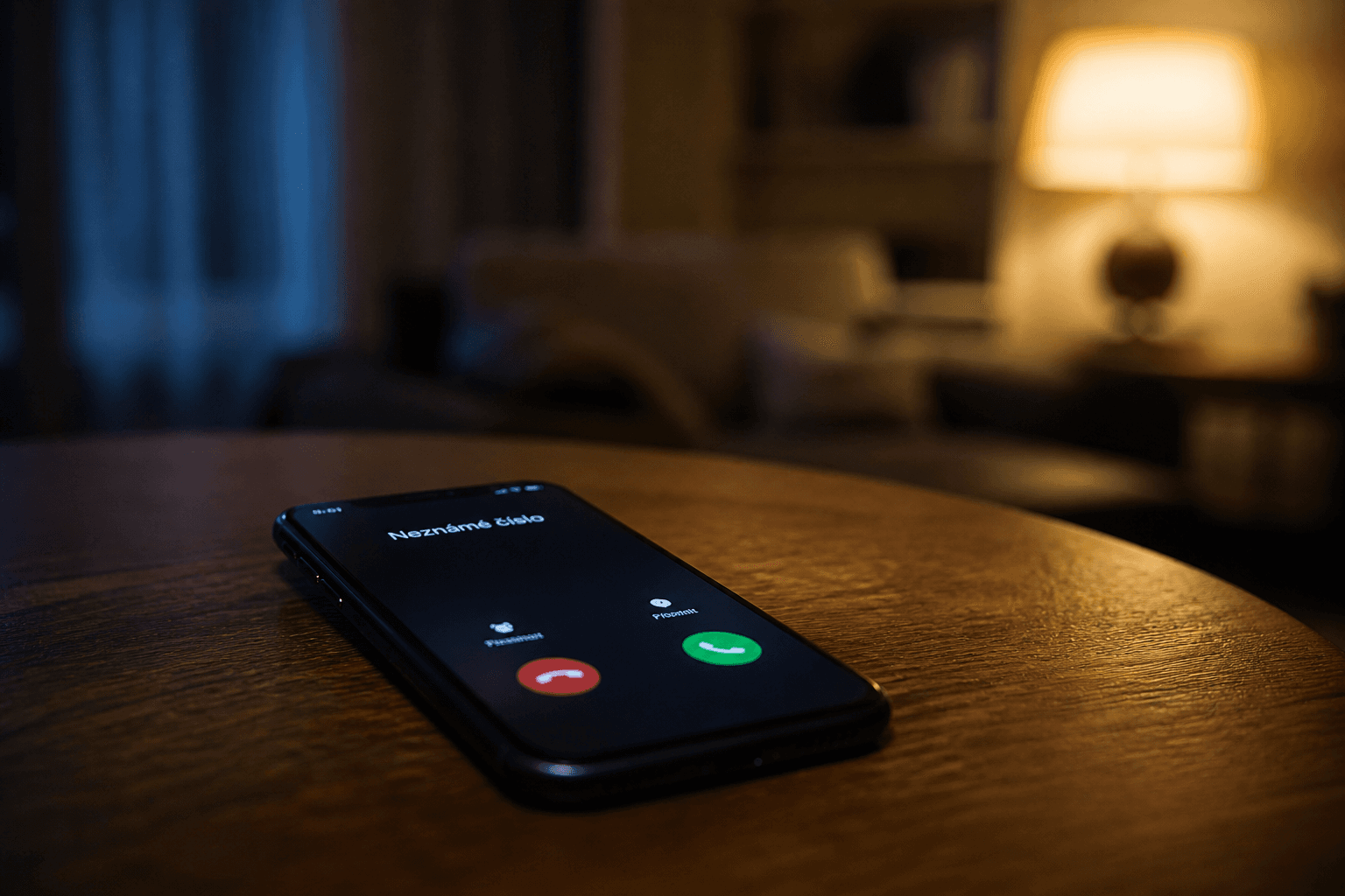 Telefon zvoní večer bez odpovědi